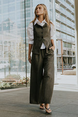 Arden Herringbone Vest