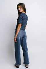 Sadie Denim Button Up