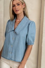 Charlie Denim Button Up FINAL SALE