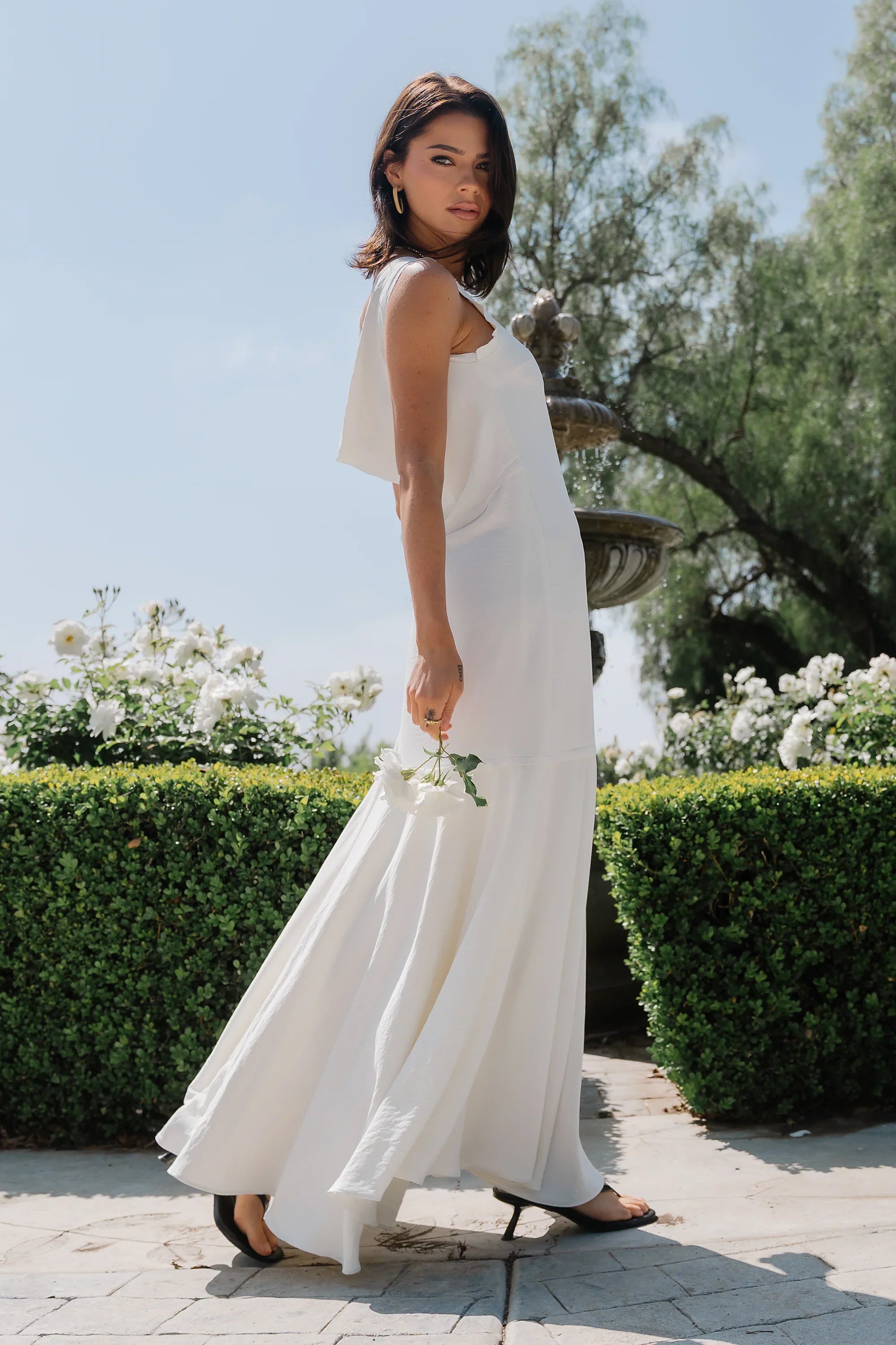 Marlon Maxi Dress in Ivory