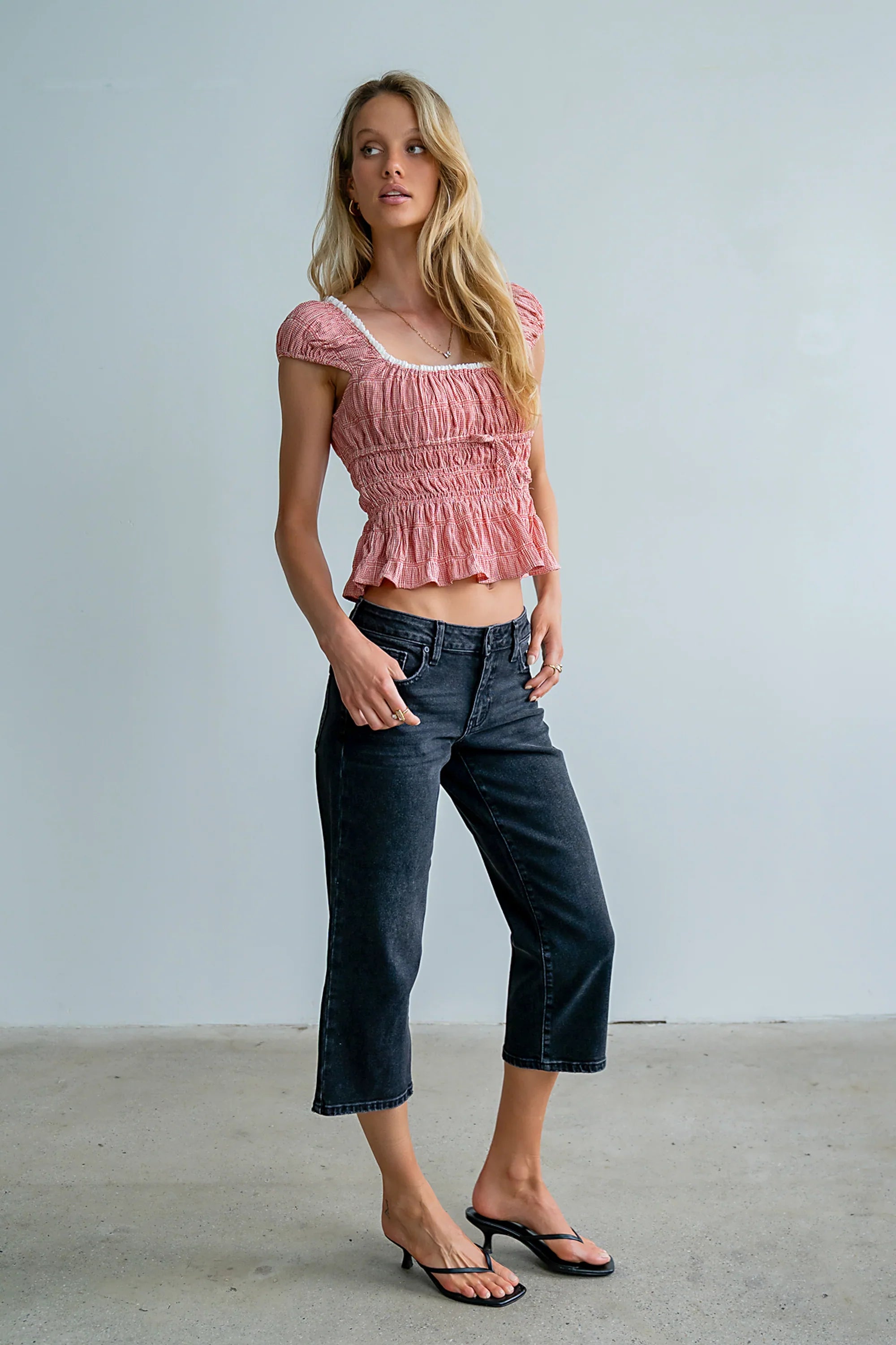 Katie Straight Leg Capris