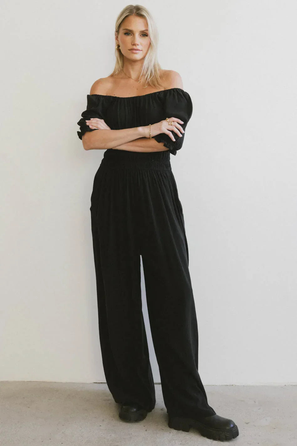 Marnie Elastic Waist Jumpsuit FINAL SALE