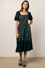 Rebekah Floral Midi Dress FINAL SALE