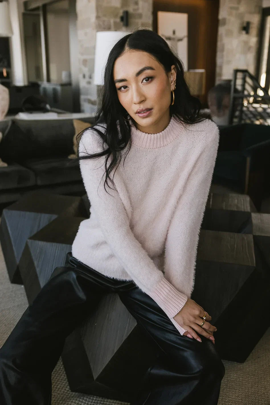 Anya Fuzzy Sweater FINAL SALE