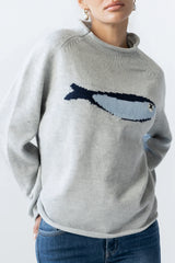 Brady Knit Sweater in Grey
