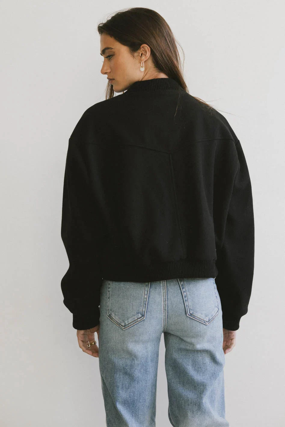 Molly Bomber Jacket in Black FINAL SALE