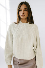 Shayla Knit Sweater in Ivory FINAL SALE