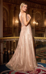 ANGELA GOWN A LINE BEADED DRESS