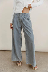Milla Striped Wide Leg Jeans FINAL SALE