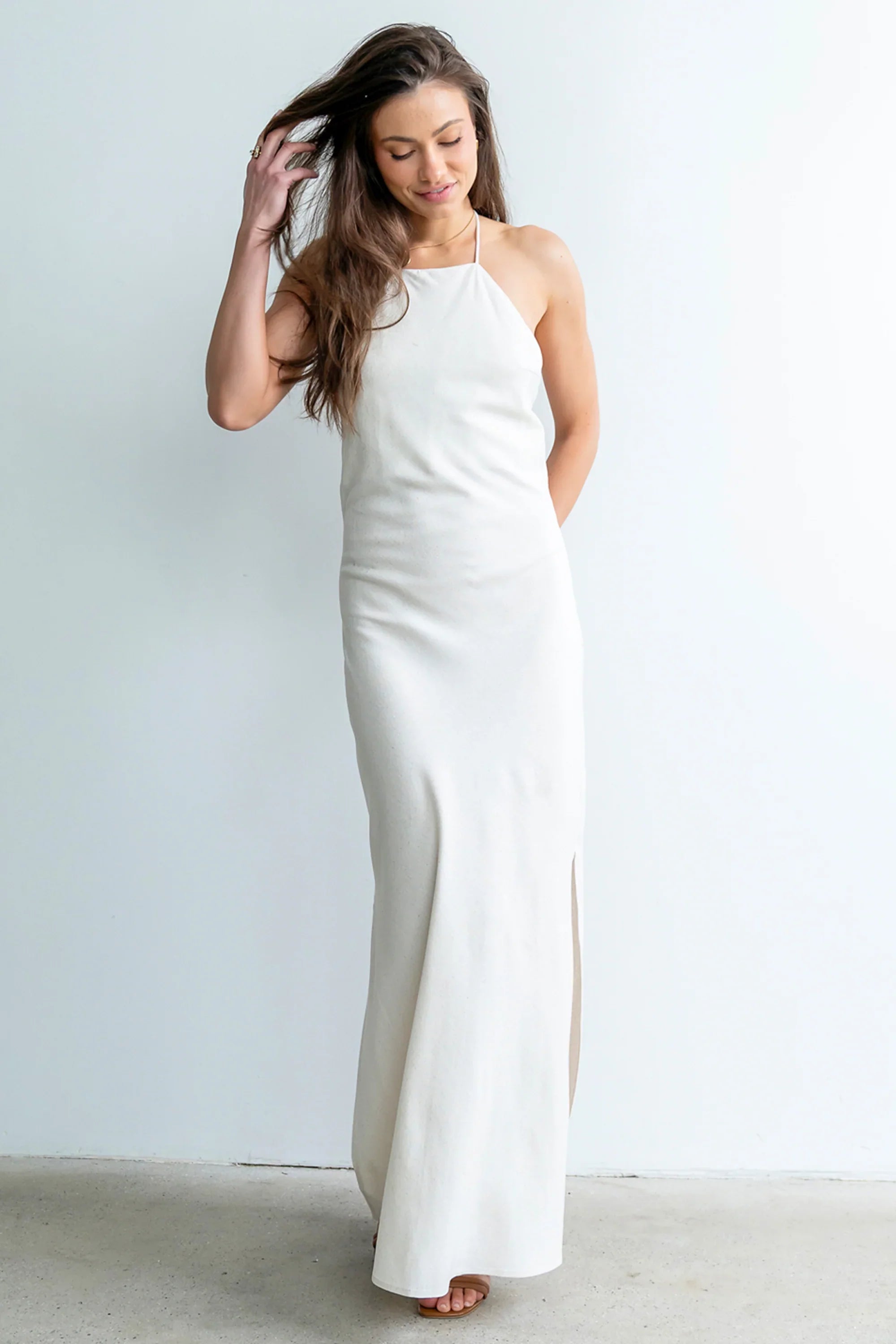Winnie Halter Maxi Dress