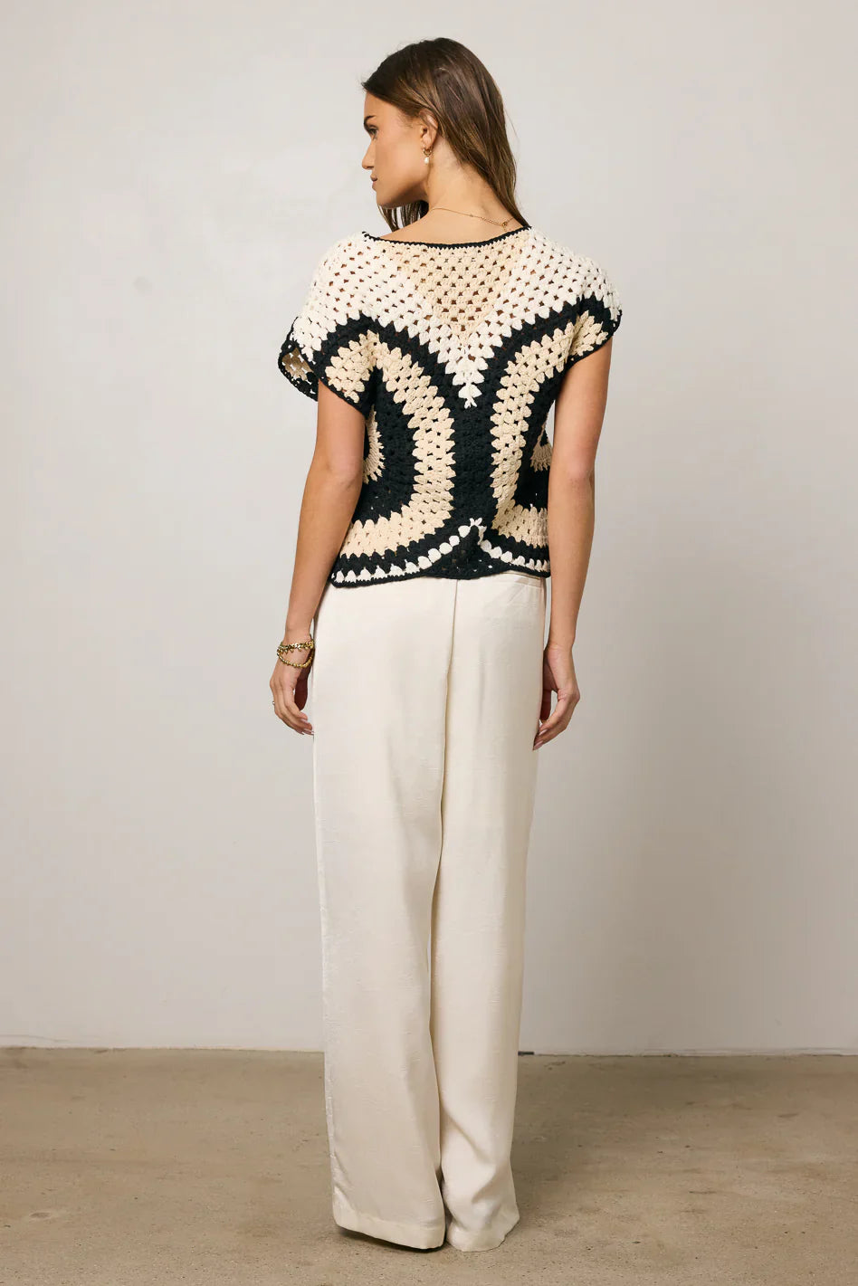 Brandy Crochet Sweater FINAL SALE