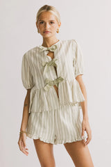 Ethel Tie Front Blouse FINAL SALE