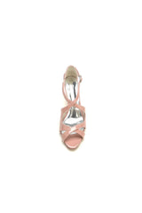 Open Toe Wedding Shoes with Straps