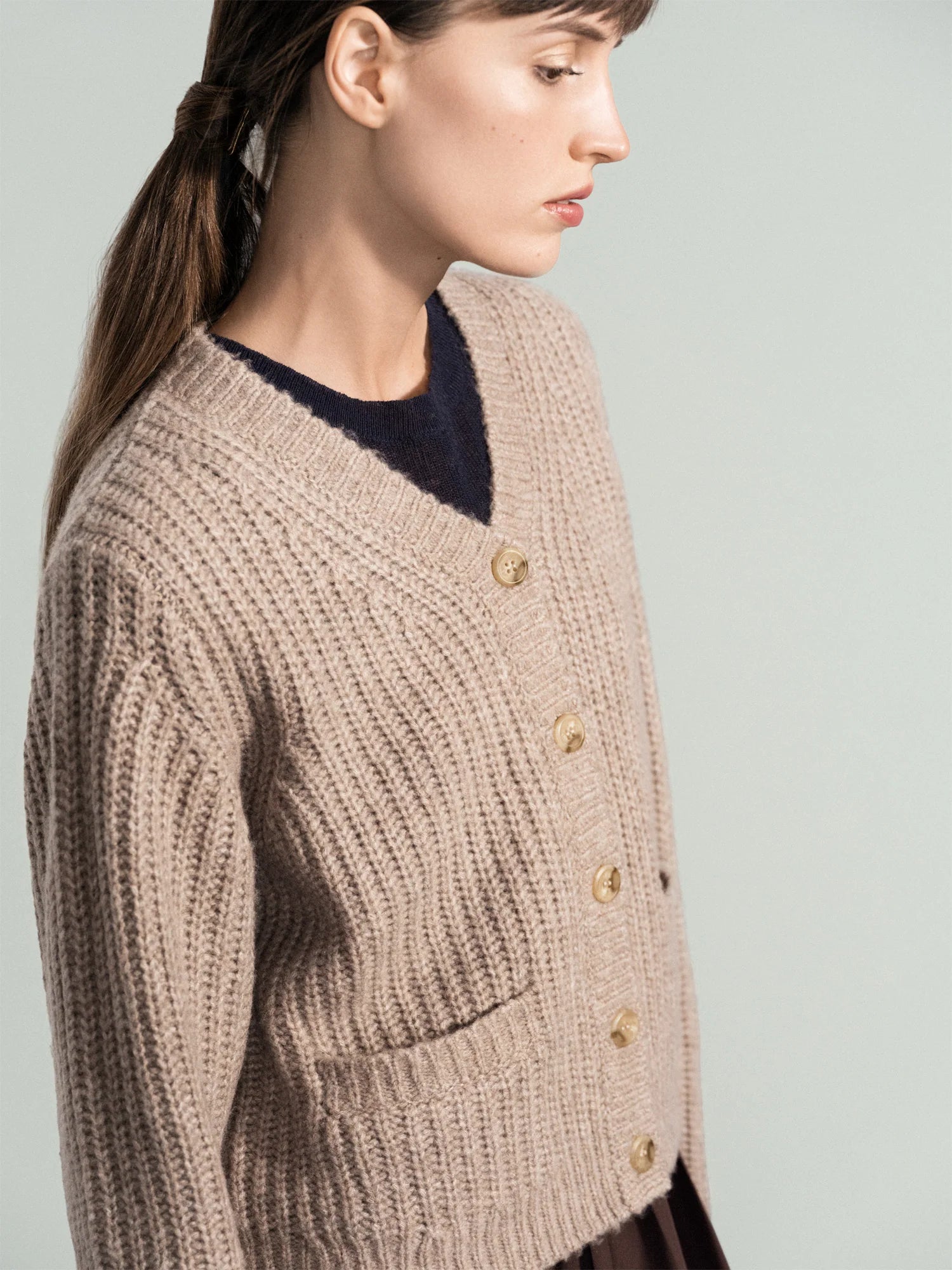 Cashmere Alden Cardigan