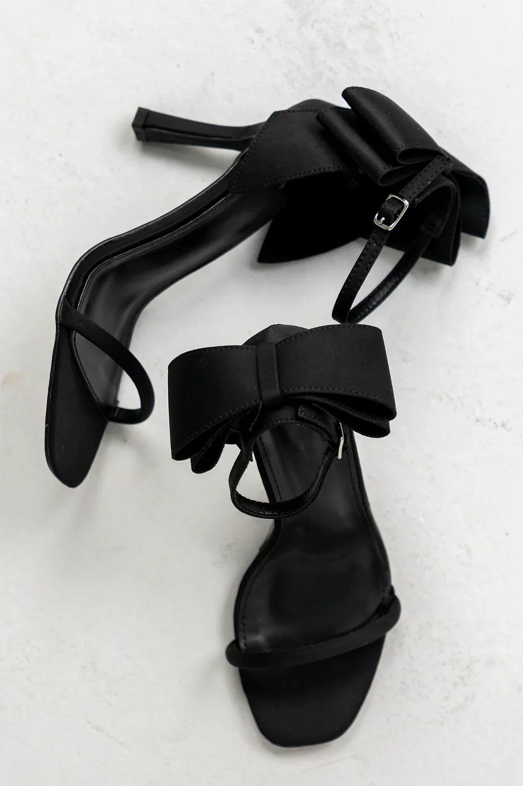Marcel Bow Heels in Black