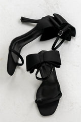 Marcel Bow Heels in Black