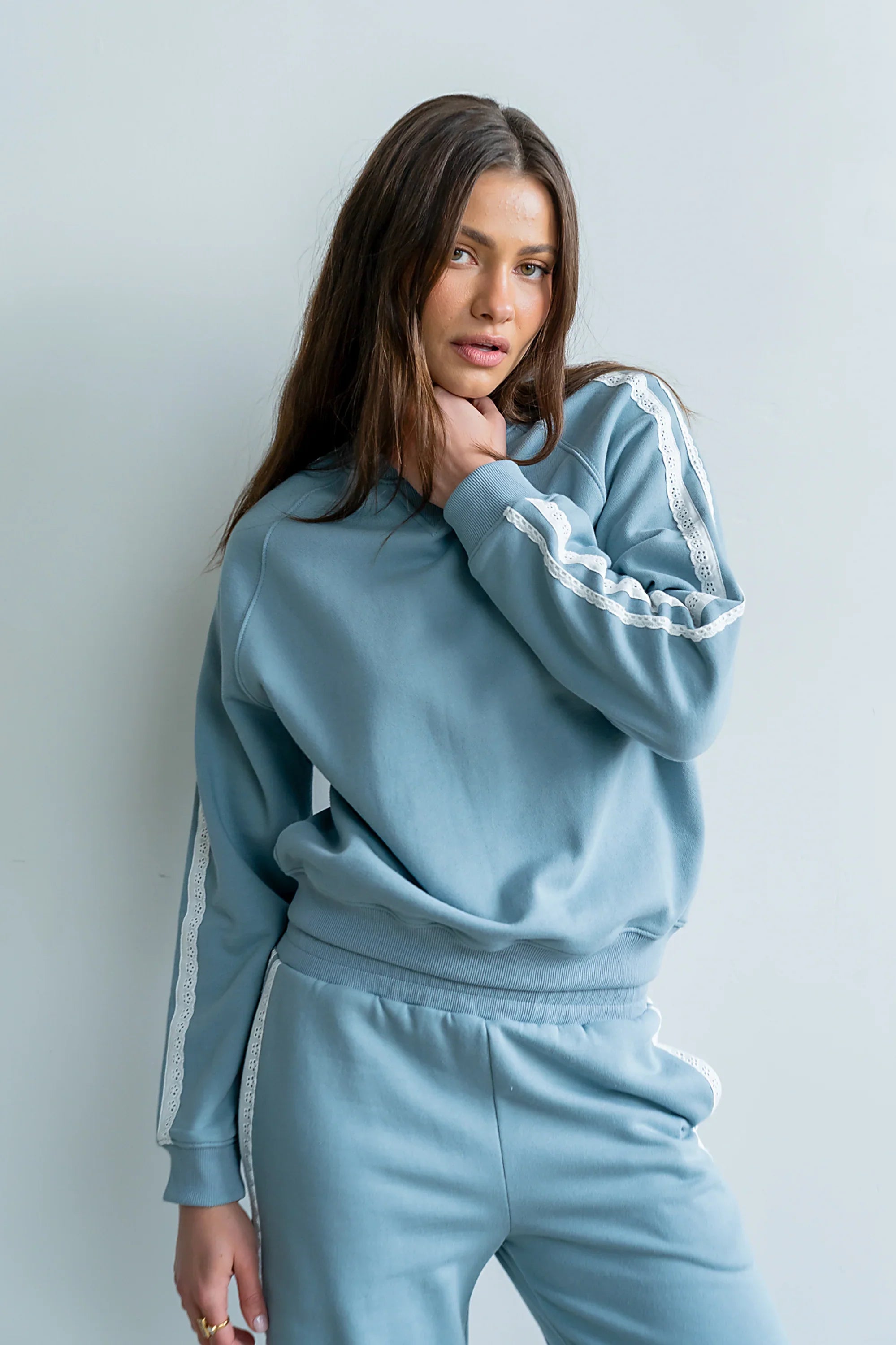 Mickey Sweatshirt in Blue