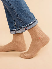 Roma Cashmere Rib Mens Crew