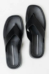 Lola Platform Sandal in Black