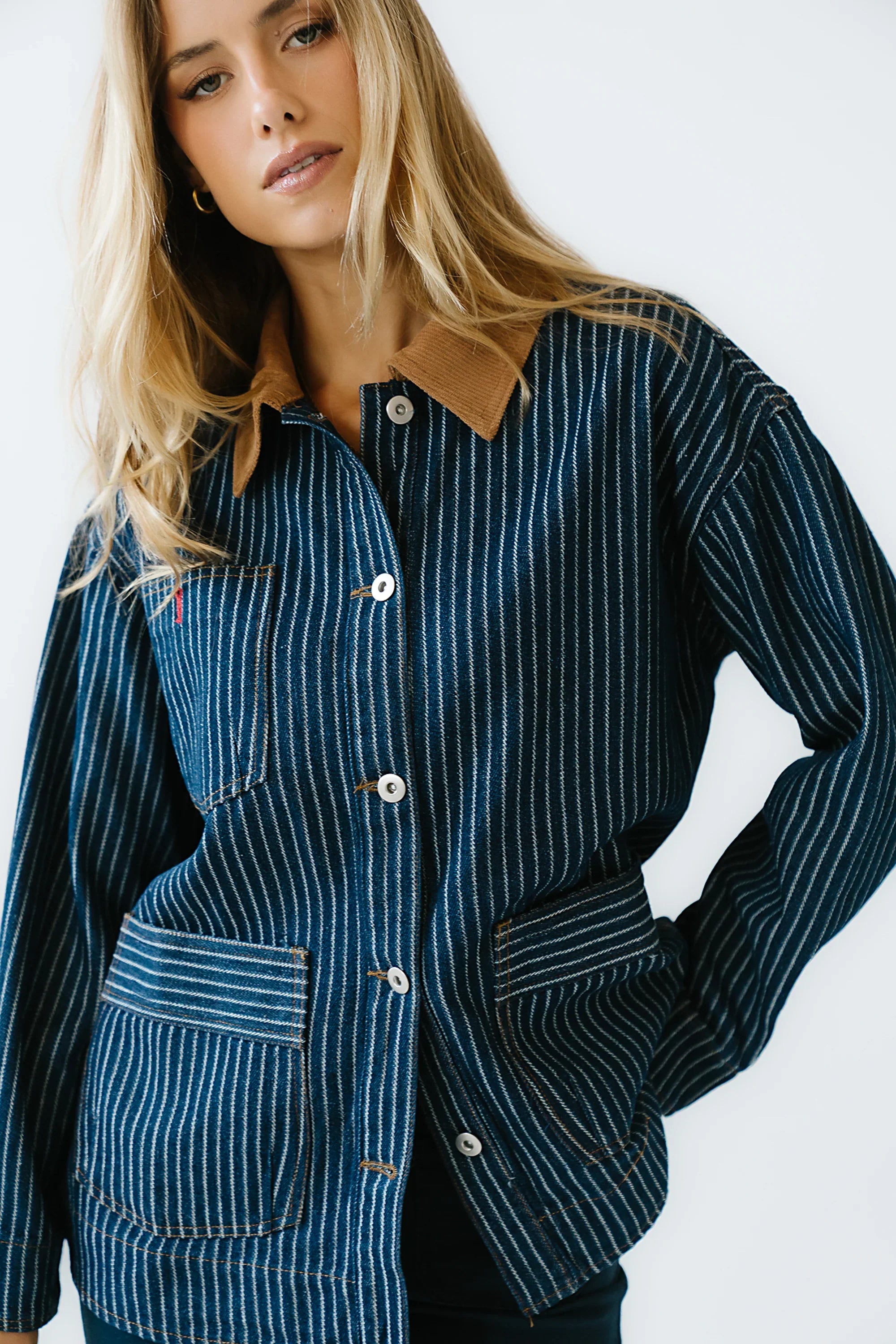 Andie Striped Jacket FINAL SALE