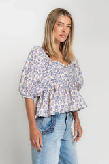 Andrea Peplum Blouse