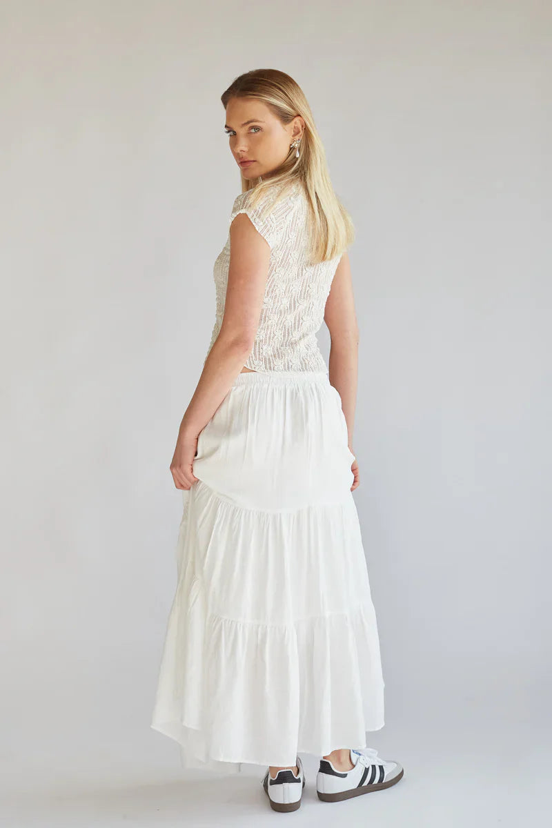 Hope Tiered Maxi Skirt