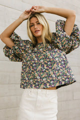 Odelia Floral Blouse FINAL SALE