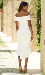 Brienne Dress White