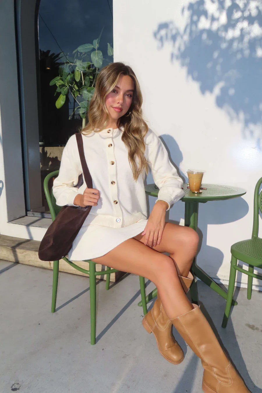 Maple Ruffle Mini Skort
