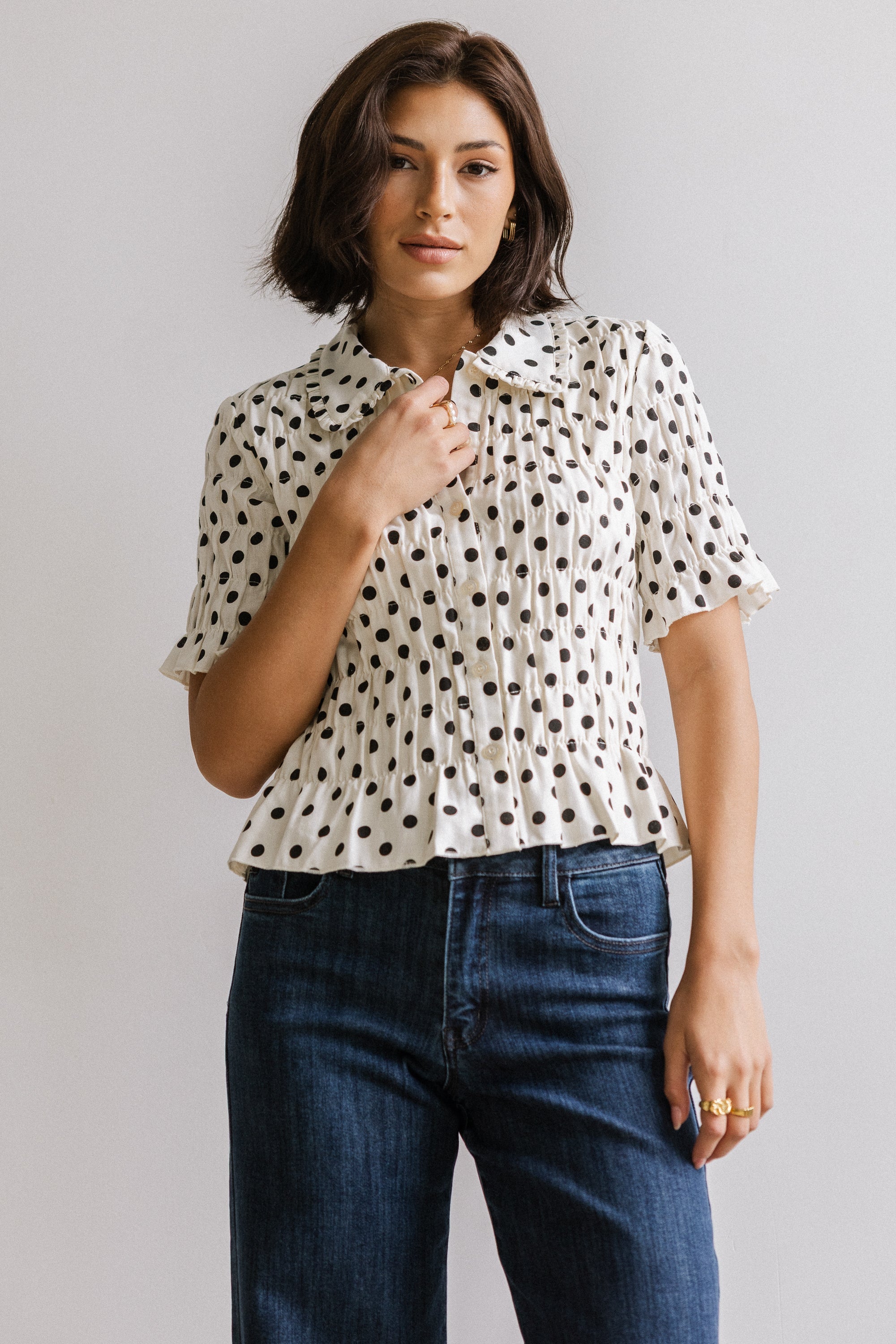 Rony Polka Dot Blouse FINAL SALE
