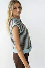 Clark Cardigan in Light Blue