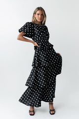 Terri Polka Dot Maxi Skirt FINAL SALE