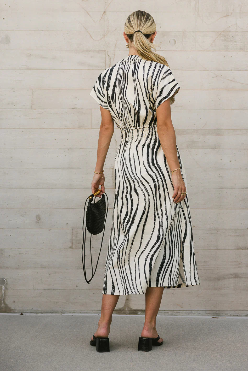 Winona Abstract Midi Dress FINAL SALE