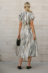 Winona Abstract Midi Dress FINAL SALE