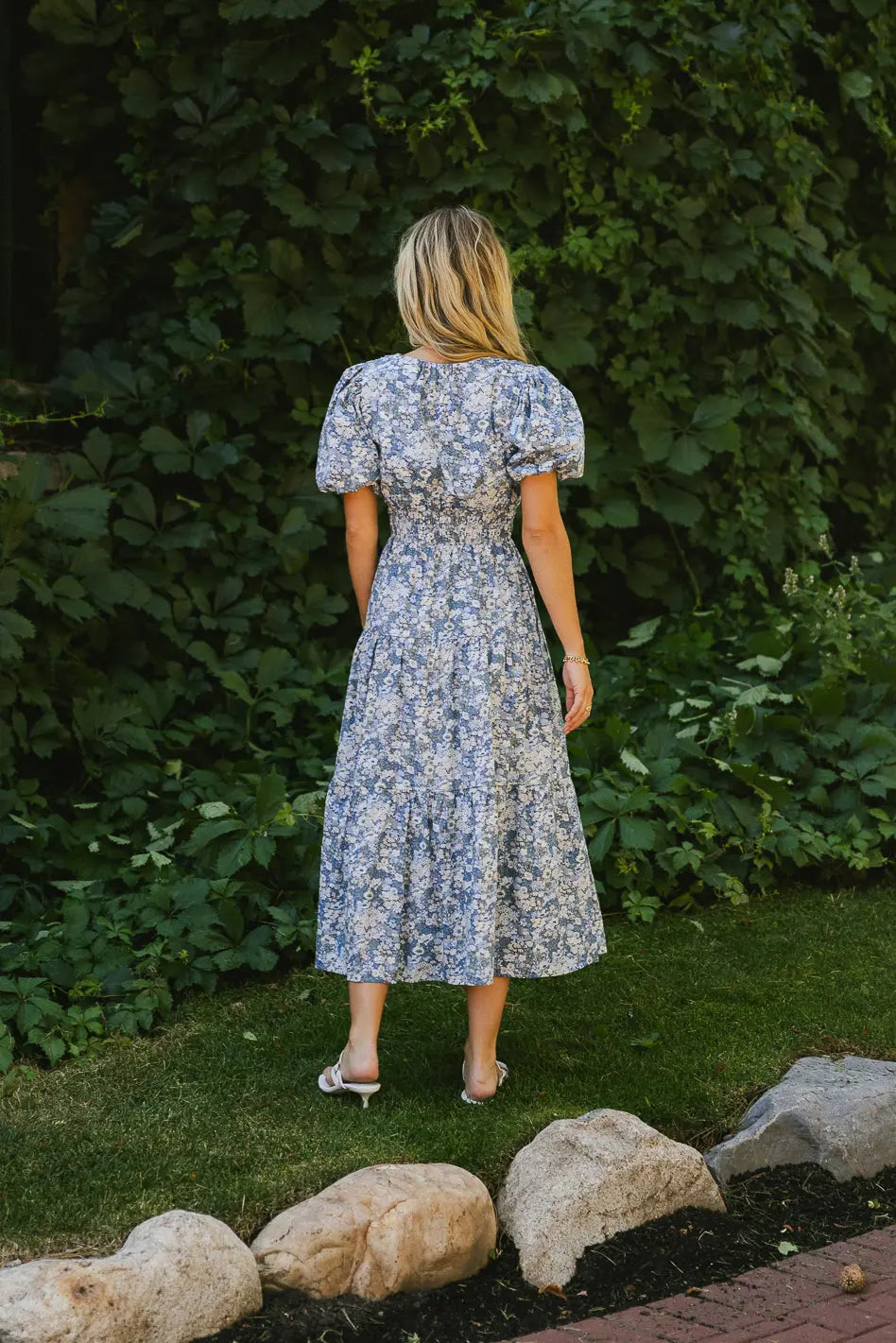 Kaylani Floral Midi Dress FINAL SALE