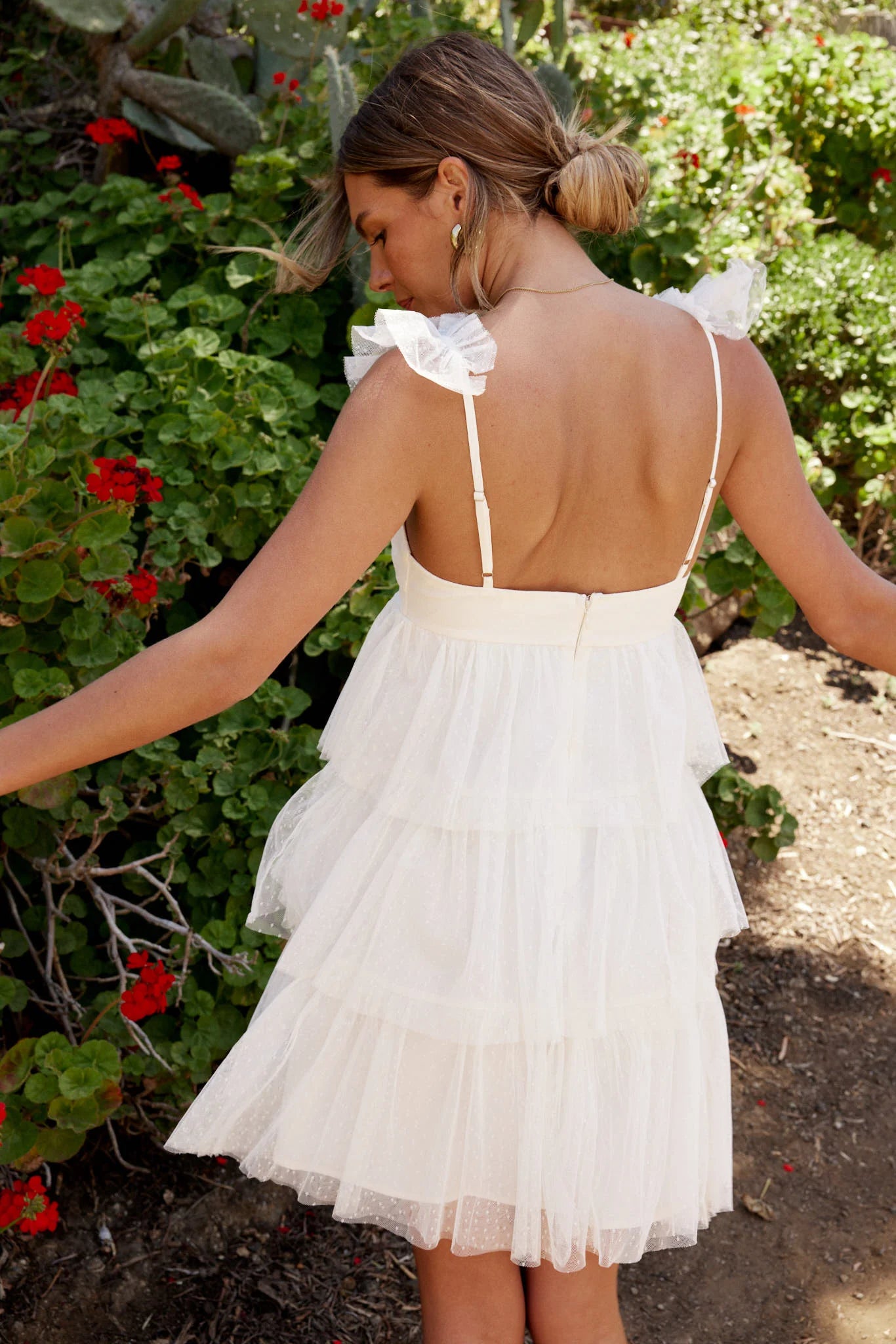 Rosie Ruffle Mini Dress FINAL SALE