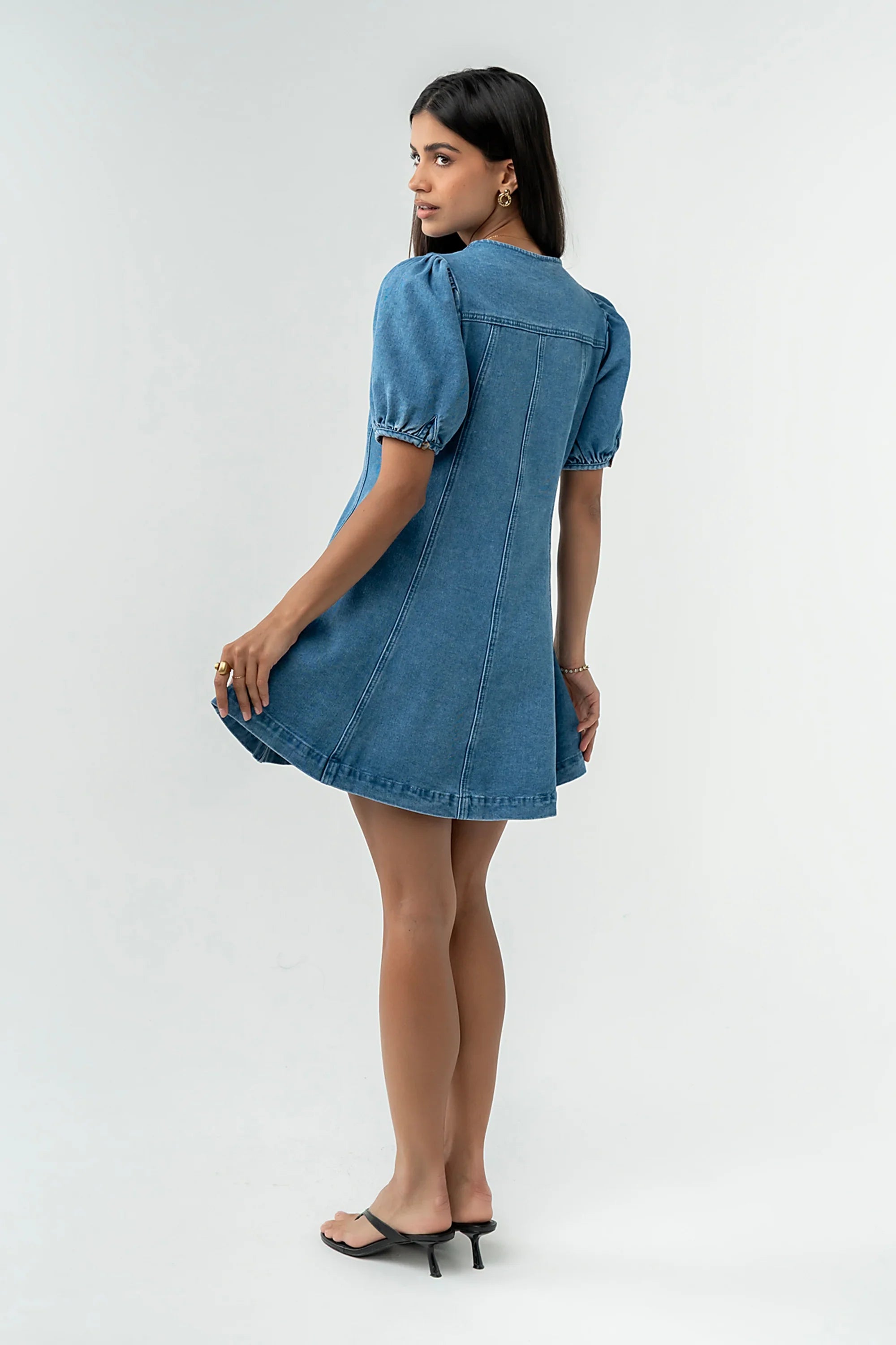 Correy Denim Mini Dress