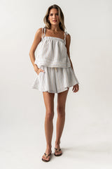 Harlie Striped Shorts