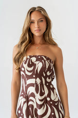 Anya Sleeveless Abstract Jumpsuit