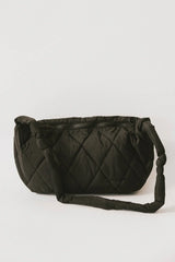 Whimsy Quilted Bag in Black FINAL SALE