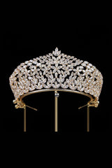 Vintage Zircon Wedding Crown