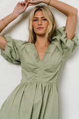 Kate V Neck Midi Dress FINAL SALE