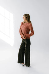 Joseph Knit Sweater in Rose FINAL SALE