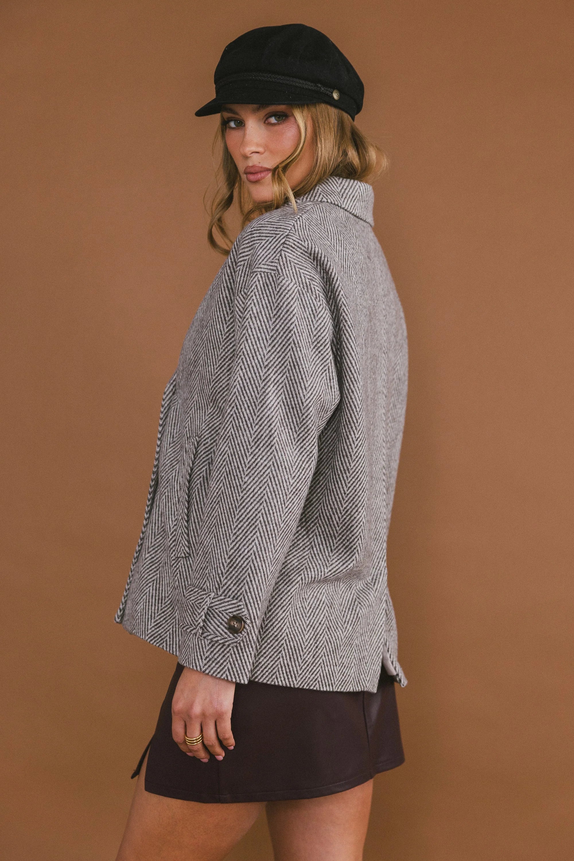 Jerry Herringbone Jacket FINAL SALE