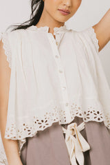 Zain Embroidered Blouse