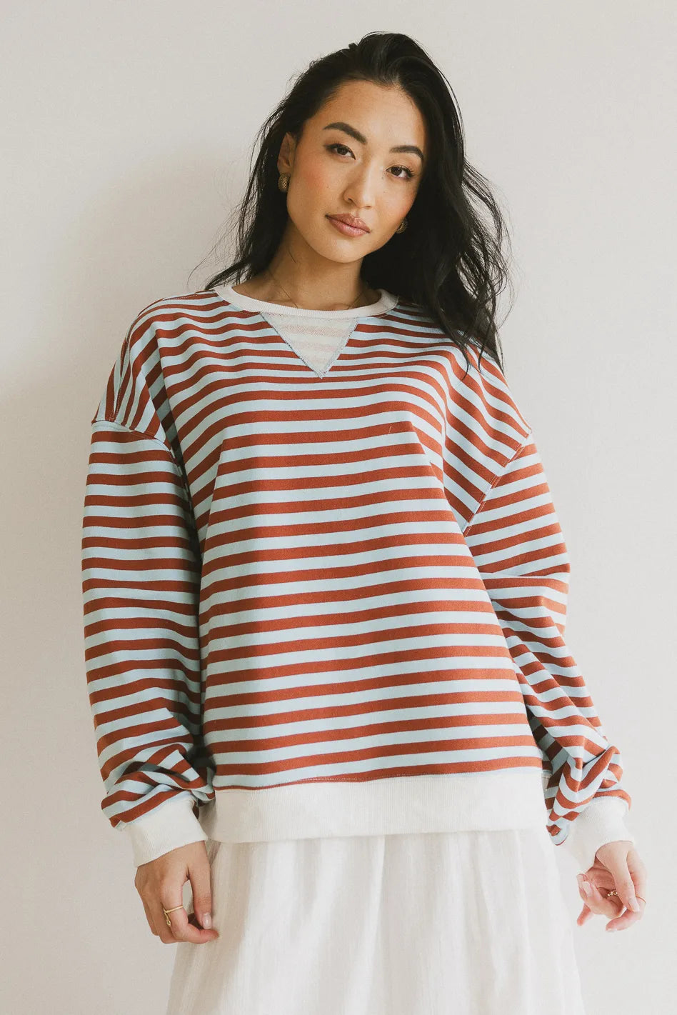 Ivan Striped Crewneck FINAL SALE