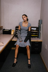 Carly Pleated Midi Skirt