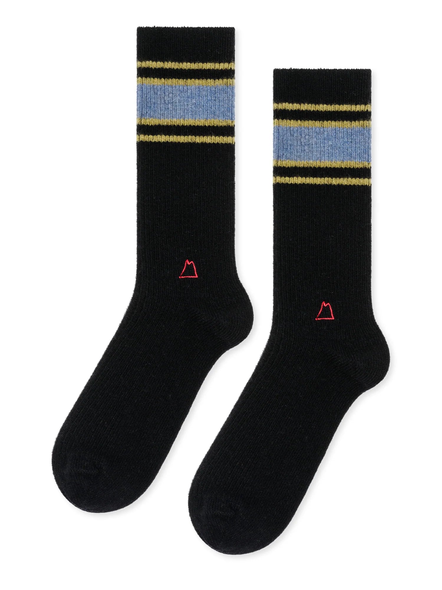 Athleisure Rib Cashmere Mens Crew