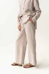 Conner Wide Leg Pants in Mocha