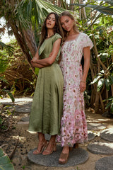 August Floral Maxi Dress FINAL SALE